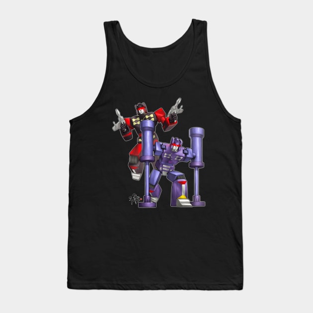 Rumble and Frenzy Tank Top by Fetch